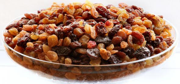 خواص انواع کشمش پلویی درجه یک